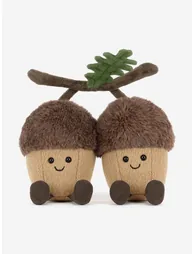 Jellycat Amuseables Ort & Tum Acorns in Brown (18cm) - 1