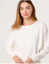 Plain Crew Neck Jumper - 2