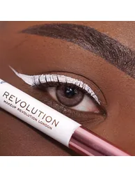 Revolution Master Flick Dip Liquid Eyeliner Snowy White