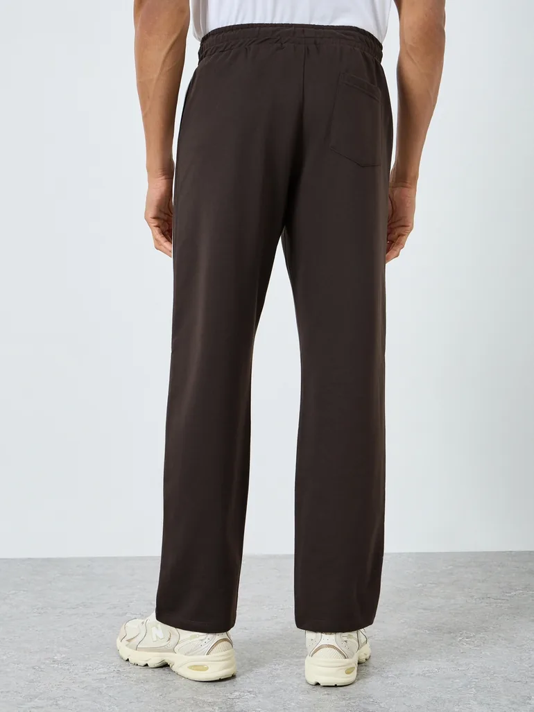 Men Side Stripe Terry Joggers - 3