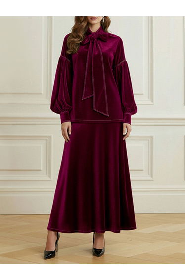 A-Line Loose Solid Color Skirts Bottoms