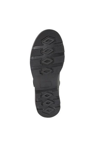 Roamers Girls Leather Touch Fastening Bar Shoe - Black product thumbnail 3