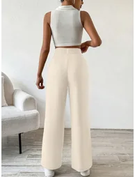 Beige Trousers - 2