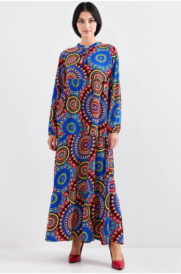 BDART Maxi Dress with Bow Tie
