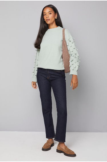 Loop Sleeve Jumper