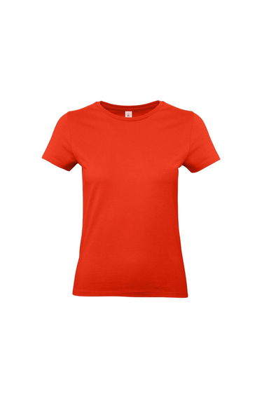B&C Womens/Ladies T-Shirt - Fire Red