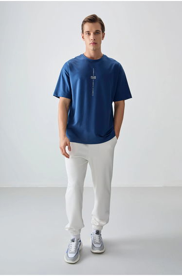 TOMMY Oversized Printed Crew Neck T-Shirt