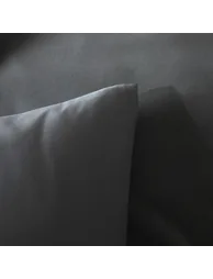 غطاء وسادة قطن سادة - 5