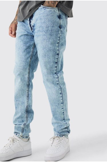 Tall Slim Rigid Jean - light blue