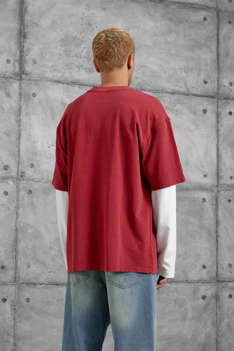 NOMARC Oversized Crew Neck Printed Sweatshirt - 3