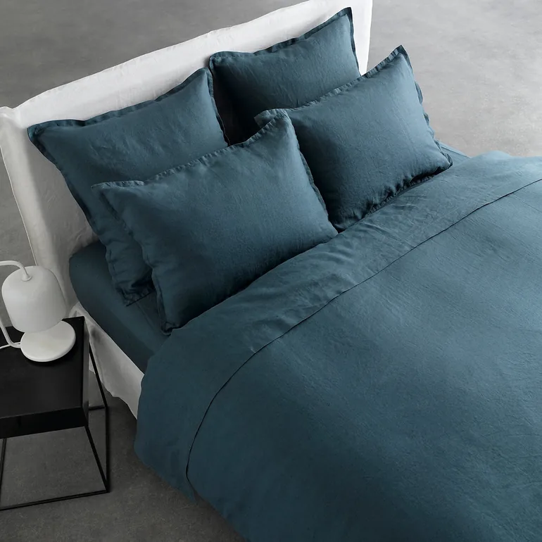ELINA Washed Linen Flat Sheet - 5