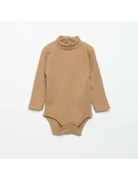 Pack of 3 Turtleneck Bodysuits BEIGE - 1