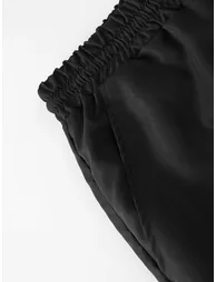 Men Black Casual Shirt and Drawstring Pants Co-ords - 4
