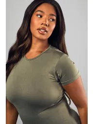 Plus Premium Sculpt Seamless Short Sleeve Top - 3