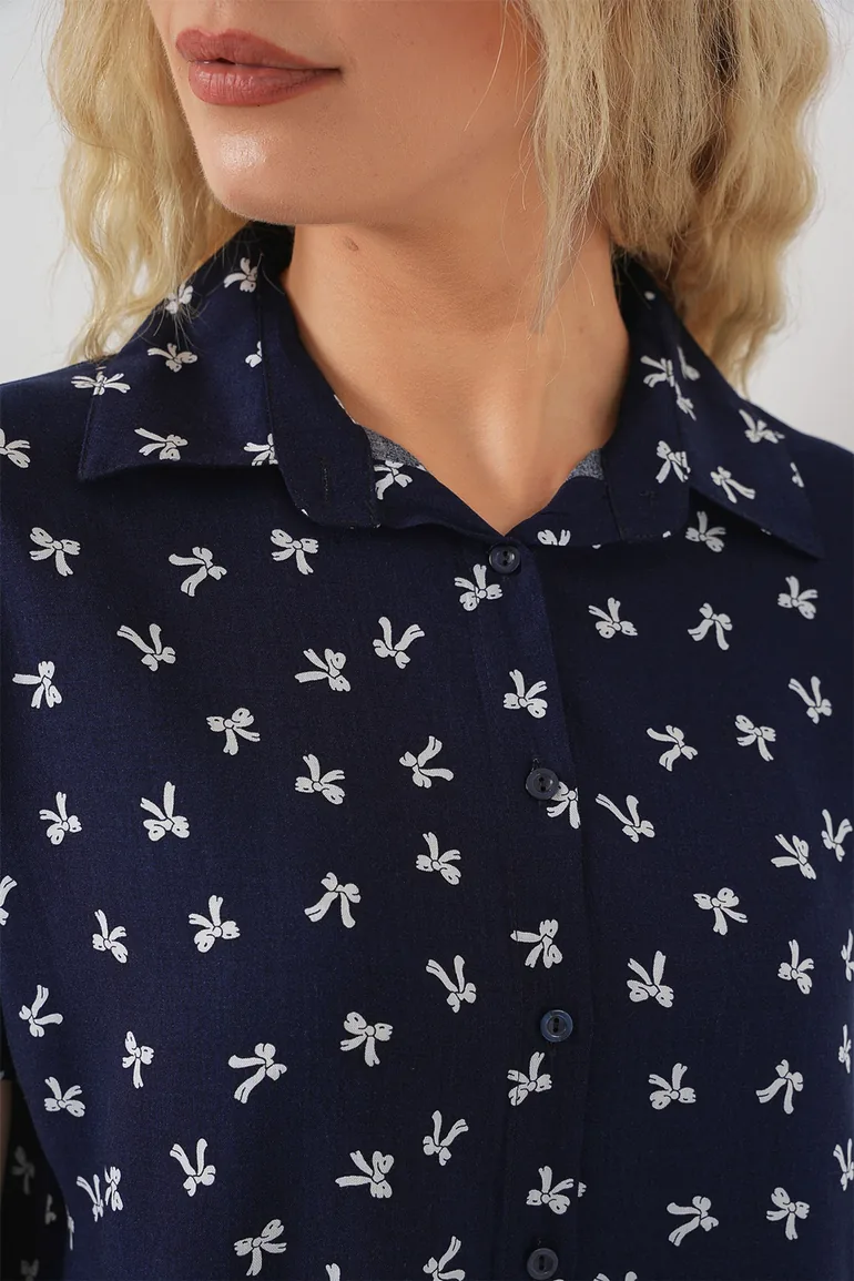 BDART Short Sleeve Patterned Shirt - 4