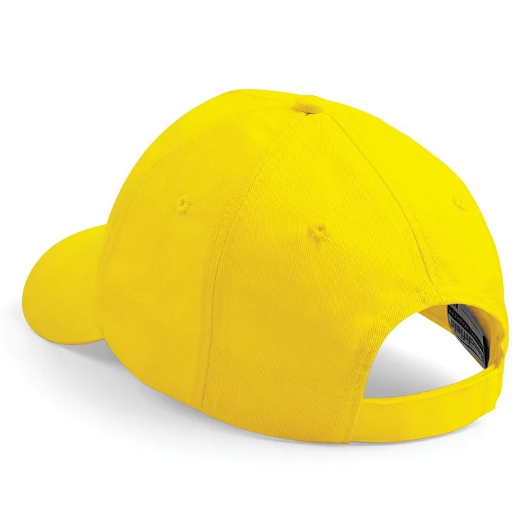 Beechfield Unisex Plain Original 5 Panel Baseball Cap (Pack of 2) - Yellow - 2