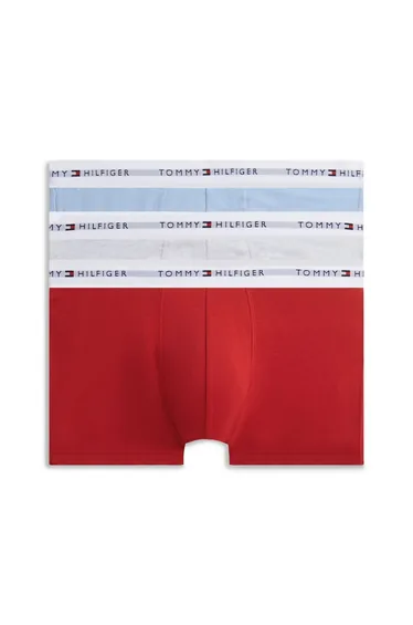 3 Pack Trunks Grey/Red/Blue