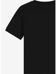EA7 Emporio Armani Boys Train Logo Tape T-Shirt in Black - 3