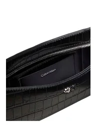Ck Croc Small Shoulder Bag Black - 2