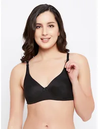 Pack of 2 - Non-Padded Non-Wired Cotton T-Shirt Bra - 1
