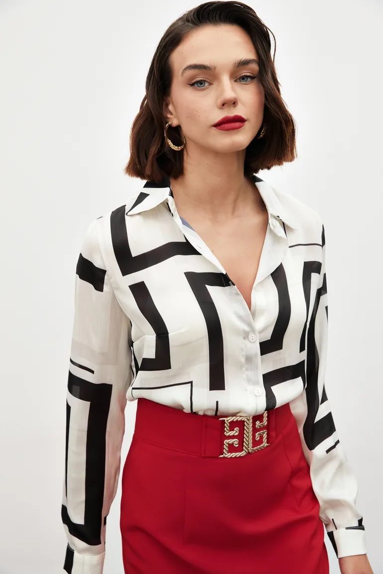 Shirt with Side Slits - 4