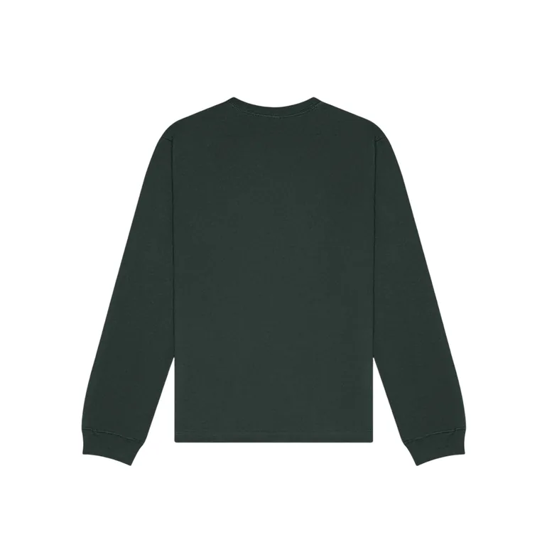 Bella + Canvas  Adult Heavyweight Boxy Long-Sleeved T-Shirt - Forest - 2