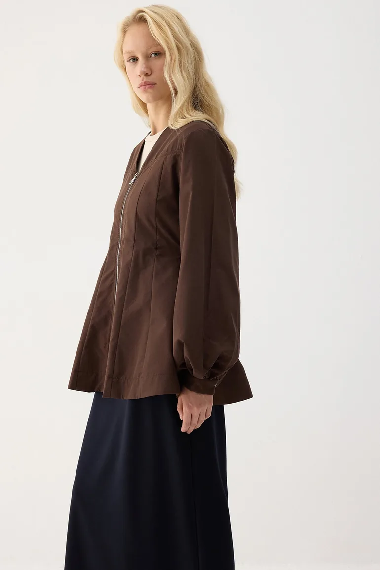 ZIPPERED JACKET - 1