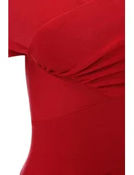 Marta Dress - Red - 9