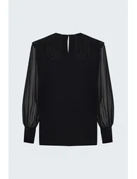 Collar Detailed Blouse - 2
