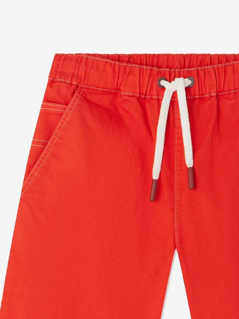 Boys Elgar Shorts in Red - 3