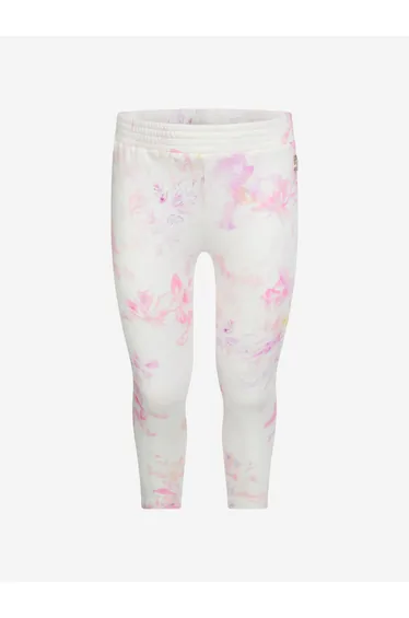 Girls & Pink Floral Print Leggings