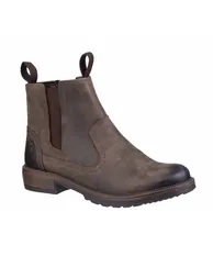 Cotswold Womens/Ladies Laverton Slip On Leather Ankle Boot - Brown