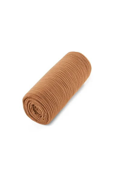 Yafa 100% Organic Cotton Muslin 200 Thread Count Fitted Sheet