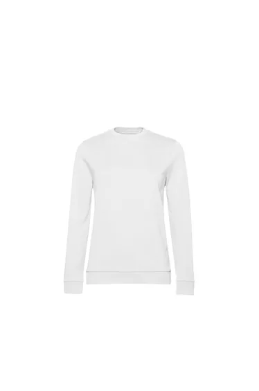 B&C Womens/Ladies Set-in Sweatshirt - White