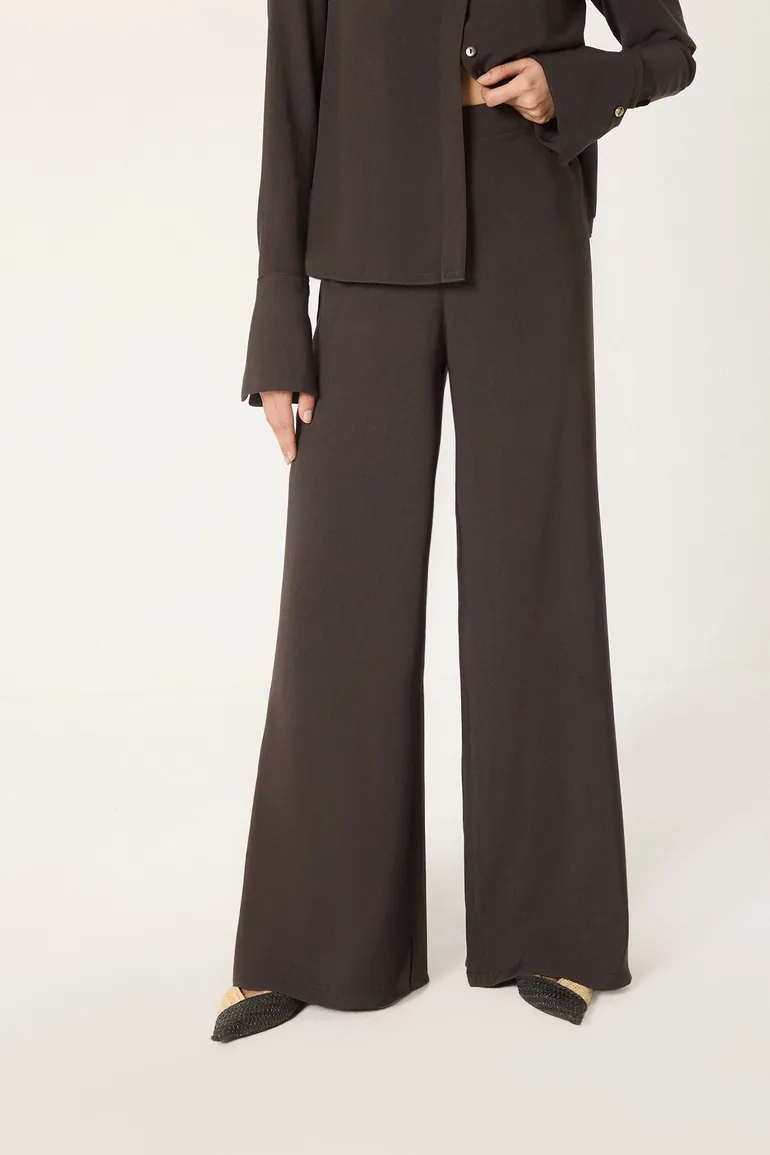 SHIRT AND TROUSER SET WITH BELT DESIGN - 2