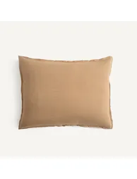 غطاء وسادة ديكور كتان - 1
