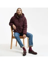 Short Hooded Padded Jacket