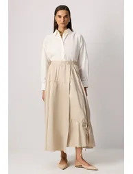 GATHERED SKIRT
