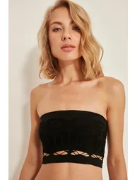 Double Layer Strapless Bra