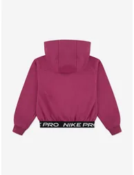 Girls NP Essentials Zip Up Top in Pink - 1