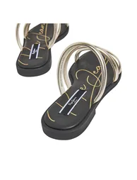 Hayes Crystal Strappy Mules - 5