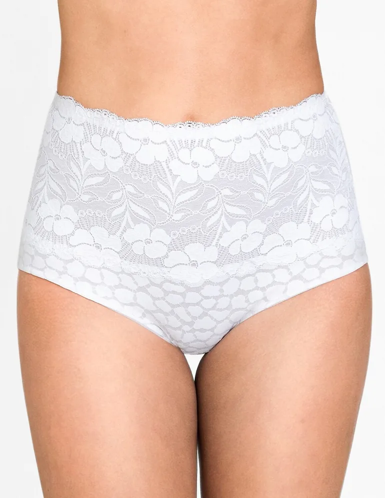 Jacquard Lace Tummy Toning Knickers