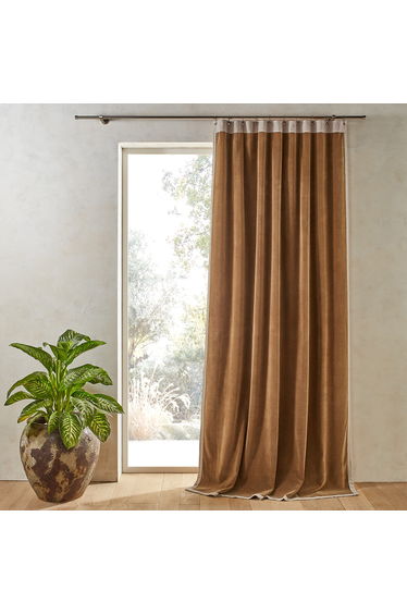 Venita Cotton Velvet & Linen Curtain