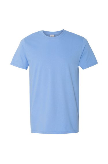 Gildan Mens Short Sleeve Soft-Style T-Shirt - Carolina Blue