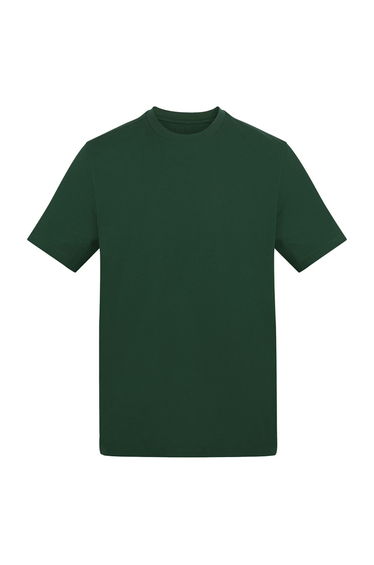 Awdis Boys Cotton T-Shirt - Bottle Green