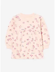 Off-White Baby Girls AOP Arrow Dress in Pink
