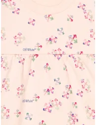 Off-White Baby Girls AOP Arrow Dress in Pink - 2