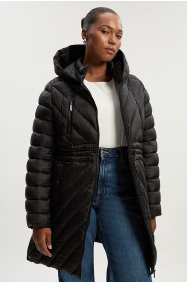 Plus Size Lightweight Packable Coat