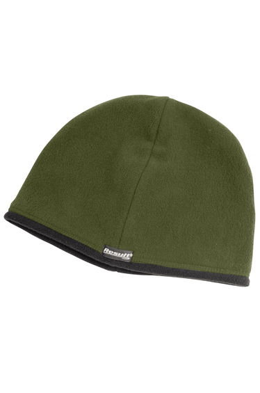Result Unisex Winter Essentials Reversible Microfleece Bob Hat - Olive /Black