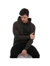 Men's DKNY Stamp Hoody in Green - 3